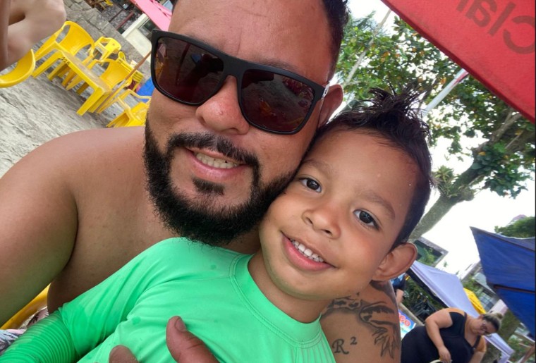 Cauê e Pai