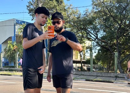 Rickelme e Pai